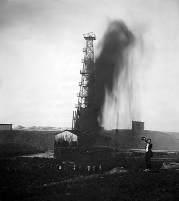 Baba Gurgur #1 discovery well for Kirkuk oil field in Iraq