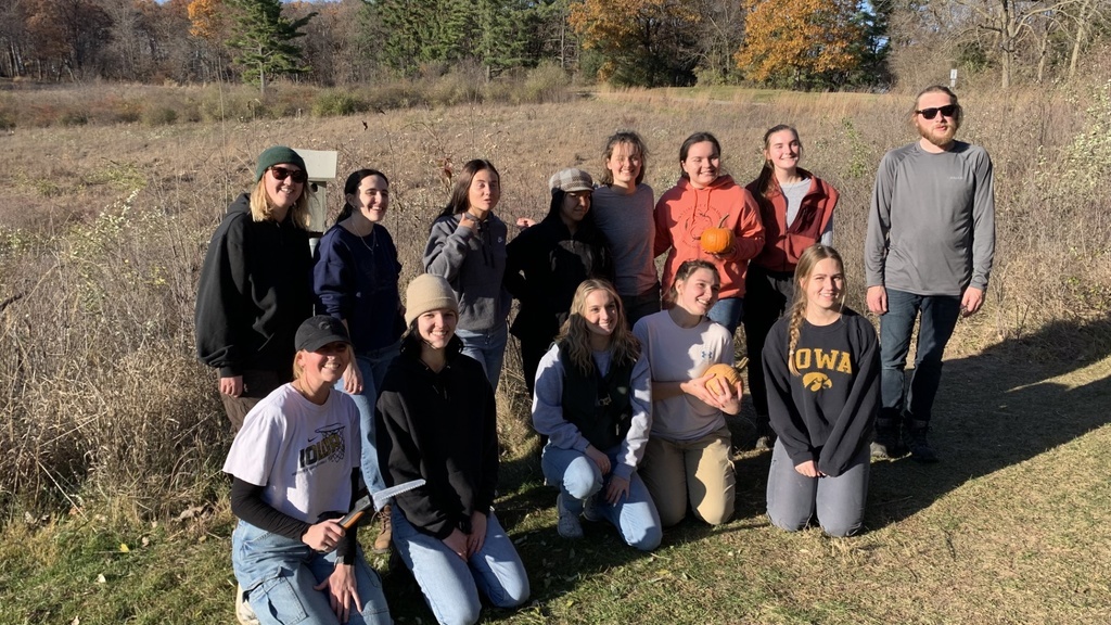Dr. Heather Sander’s Environmental Conservation class